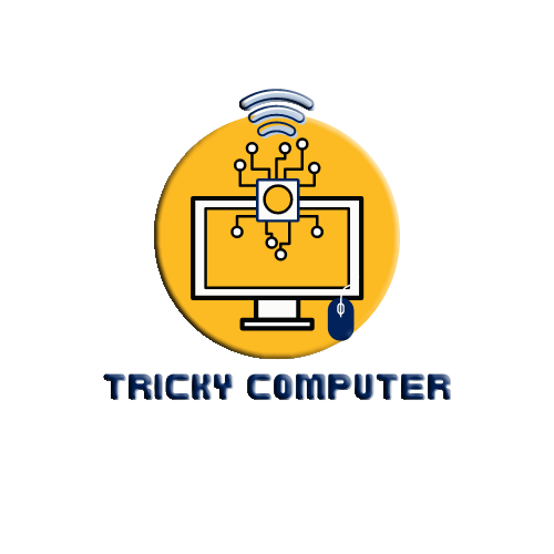 Logo of trickycomputer placed in the about us page showing that it belongs to the website trickycomputer. 