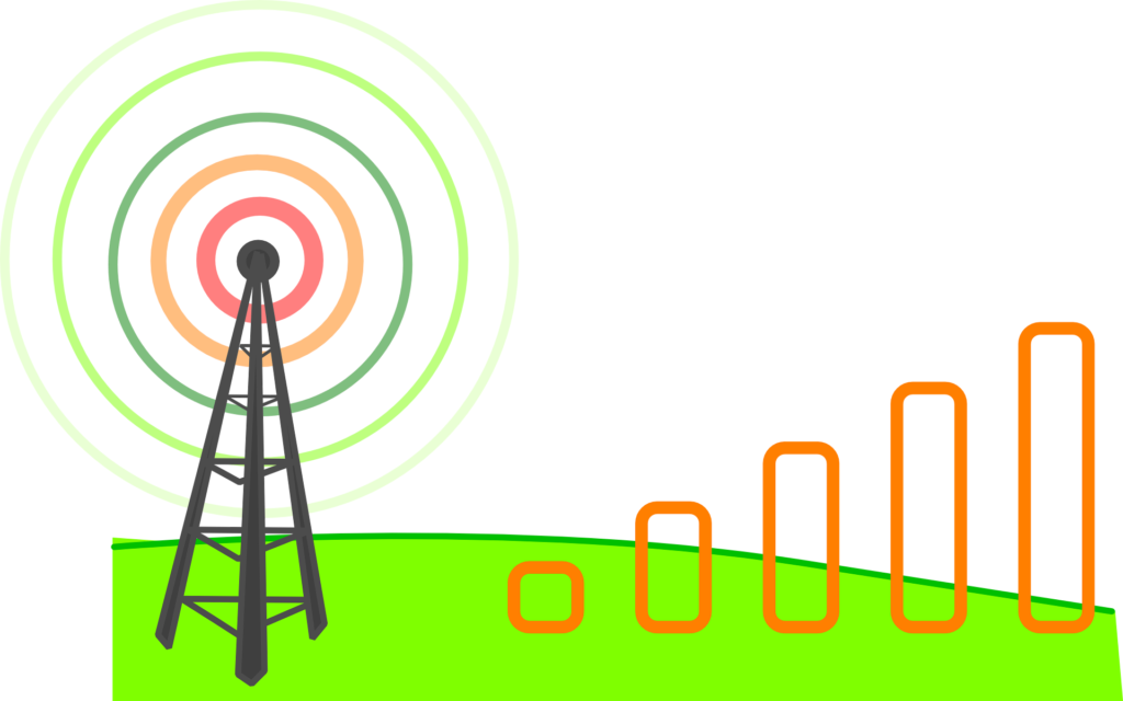 Image showing the coverage of T-Mobile Residential Internet vs. Verizon 5G Home Internet